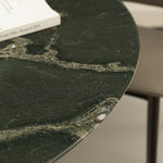 デザイナーズ 大理石ダイニングテーブル グリーン×シルバーアート 高級ラグジュアリーモダン jrjj-6772