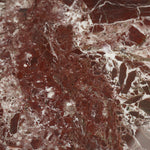 ラグジュアリー 天然大理石テーブル ダイニングテーブル パープルレッド調天板 高級モダンインテリア デザイナーズダイニング180cm×90cm jrjj-6694