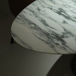 デザイナーズ 大理石ダイニングテーブル 大花ホワイト調 天然石天板 高級ラグジュアリーモダン260cm×110cm jrjj-6802