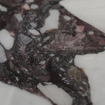 デザイナーズ 大理石ダイニングテーブル ホワイトマーブル 天然石天板 高級モダンインテリア jrjj-6773