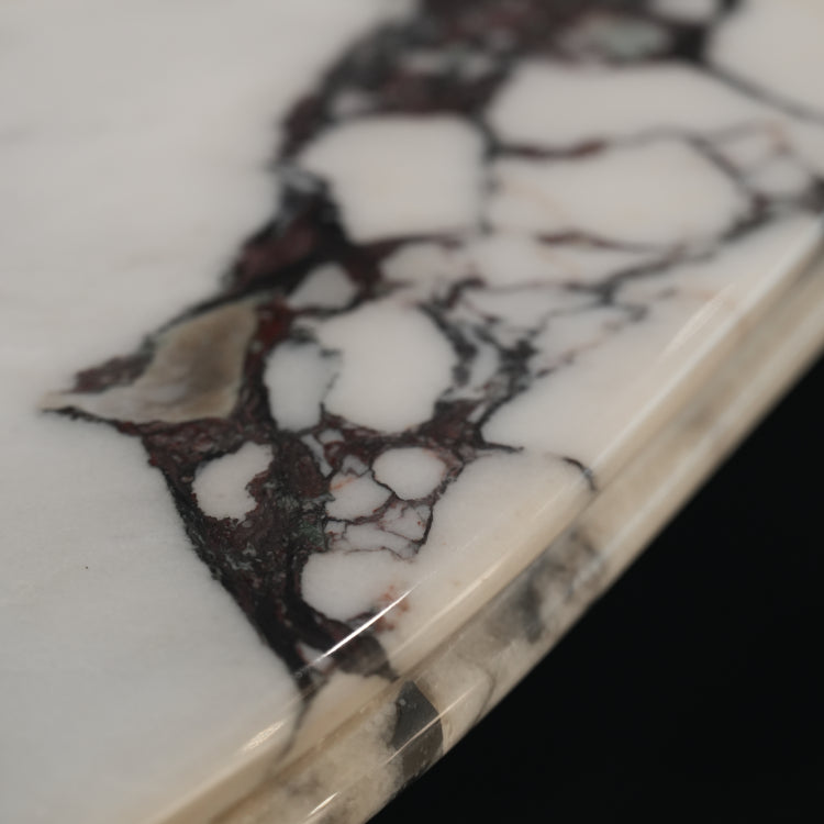 デザイナーズ 大理石ダイニングテーブル ホワイトマーブル 天然石天板 高級モダンインテリア jrjj-6773