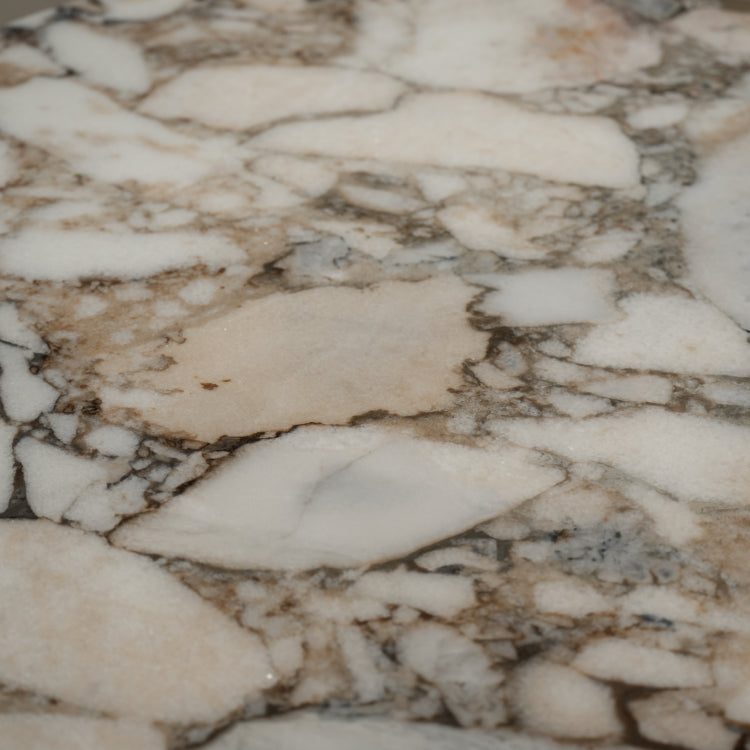 デザイナーズ 大理石ダイニングテーブル ナチュラルホワイト×ゴールド 天然石天板 高級ラグジュアリーモダン jrjj-6738