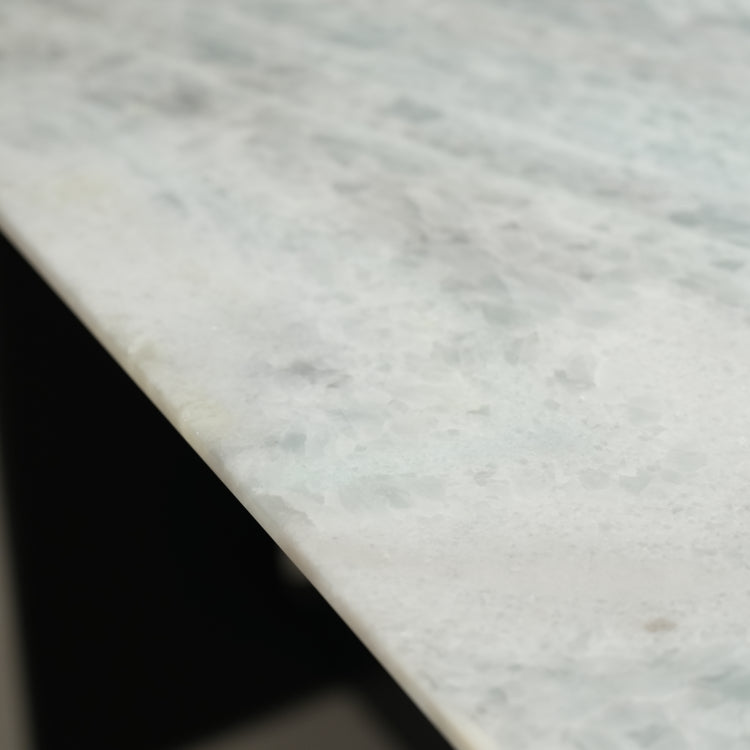 デザイナーズ 大理石ダイニングテーブル ナチュラルグレー 天然石天板 高級ラグジュアリーモダン jrjj-6386