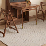 天然木の伸縮式ダイニングテーブルセット 折りたたみチェアと収納一体型サイドボードを備えた北欧調スペースセーブ家具 xmw-01