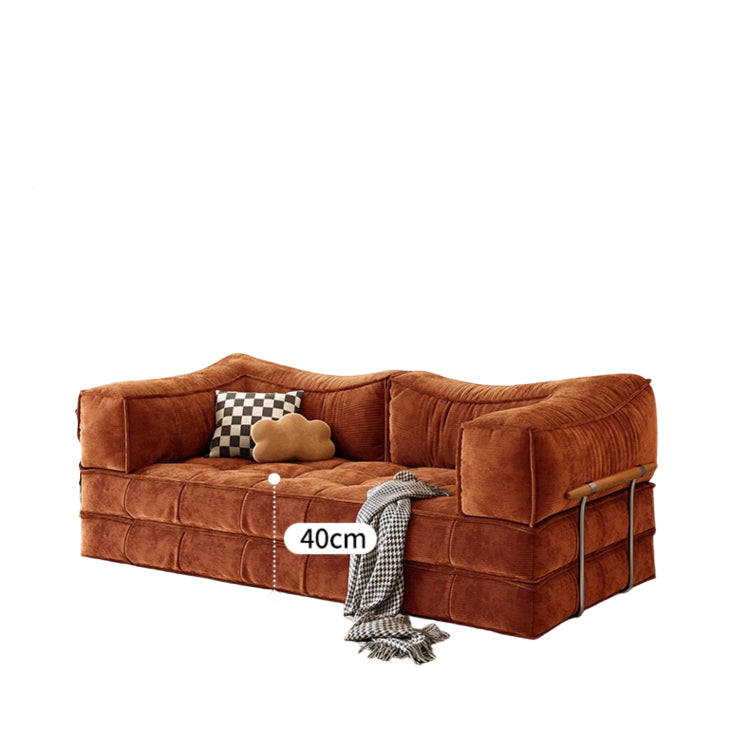 洗えるカバー仕様ソファ レザー&ファブリック選択可 北欧モダンデザインの3人掛けローソファ xmw-02