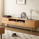 テレビ台 ナチュラル ブラウン オーク材 キリ材 ysys-f8081-tvstand