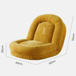 折りたたみ式 一人掛け ソファベッド 窓辺・畳対応 ベッドルーム用 リーディングチェア