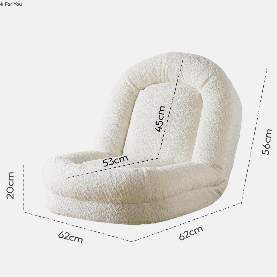 折りたたみ式 一人掛け ソファベッド 窓辺・畳対応 ベッドルーム用 リーディングチェア