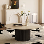 高級感漂うセラミックセンターテーブル|多層板?ガラス?アッシュ材の美しい融合 fmus-4088