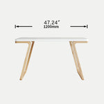 アッシュ材テーブル|シンプルで高級感あふれるおしゃれなデザイン fmy-1127