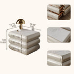 高級無垢材ナイトテーブル セラミック製 ランプ付き モダンデザイン ベッドサイドテーブル hmq-1934