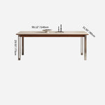 スタイリッシュなセラミック多層板ステンレステーブル:モダンなデザインで洗練された空間を演出 fmus-4087