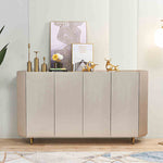 モダンなステンレス製キャビネット|スタイリッシュな収納解決策 hbs-4432