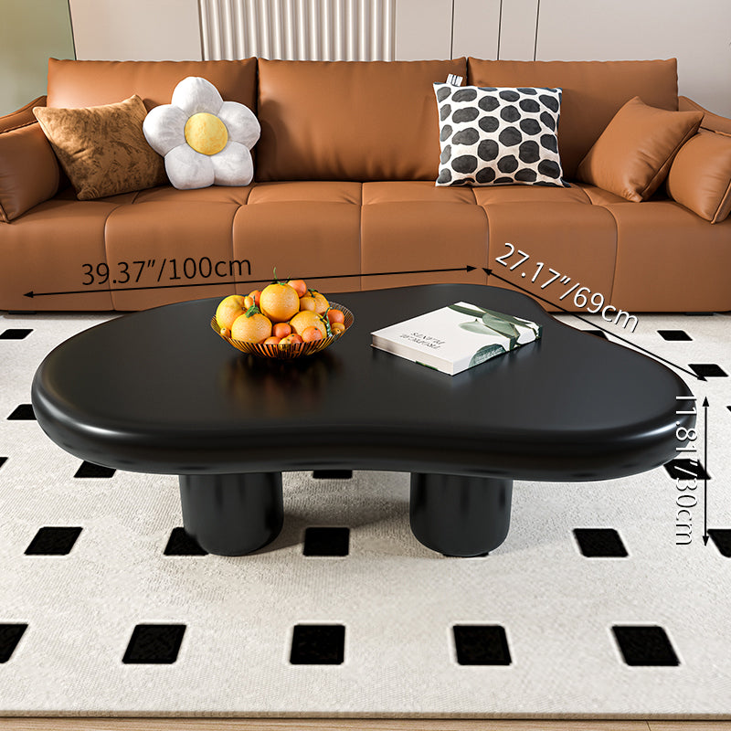 モダンでおしゃれなブラックセンターテーブル - リビングにぴったりなデザイン fel-1949