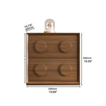 シンプル&ナチュラルなパイン材キャビネット – 上質な木目の美しさ hmq-1933