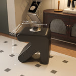 【ポップなデザイン!おしゃれな人工皮革スツール - リビングに彩りをプラス】 fel-1953