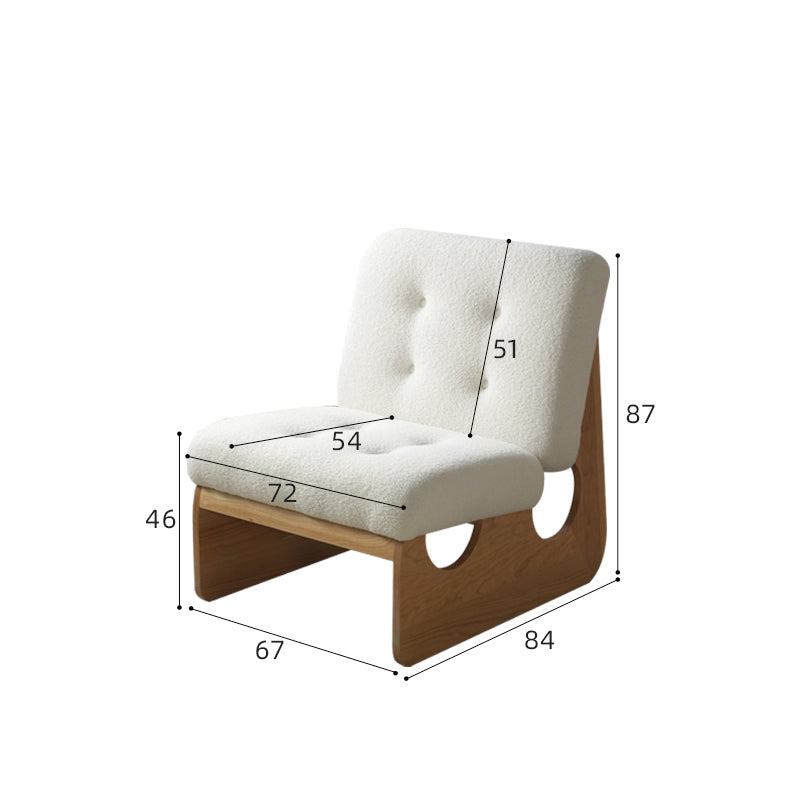 「高級チェリー材使用!フェザーとシープボアの極上チェア」 fyx-827