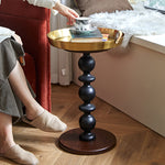 モダンデザインのレッドオークセンターテーブル - シックなインテリアに最適! hggw-4173