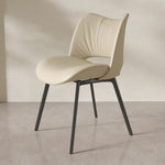 3色展開!おしゃれな合成皮革モダンチェアセット fjx-2687