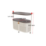 モダンラタンセンターテーブル: スタイリッシュな収納とデザイン性でインテリアを彩る hsj-2252