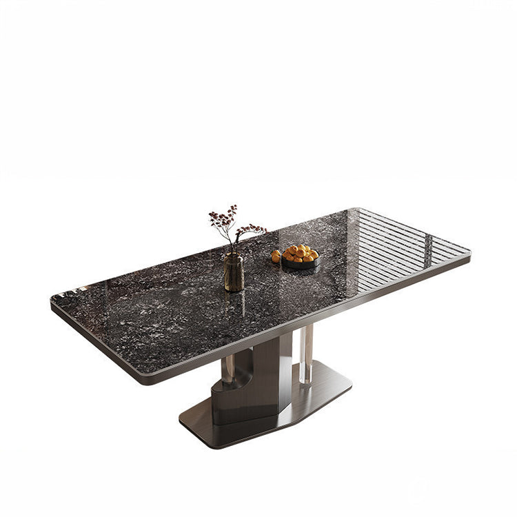 ラグジュアリーなセラミック&ステンレステーブル-モダンデザインの美しさを追求 hfcjp-4012