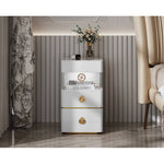 高級感溢れる無垢材とセラミックのナイトテーブル hmq-1923