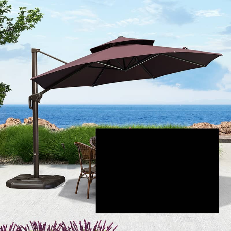 パラソル ガーデンパラソル パラソルセット 大きめ 日除け 雨ざらし パラソル スタンドパラソル zy-127-2