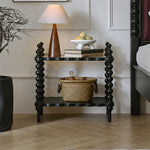 アンティーク調デザインのレッドオーク ガラス センターテーブル - おしゃれで機能的なリビングアクセント hggw-4189