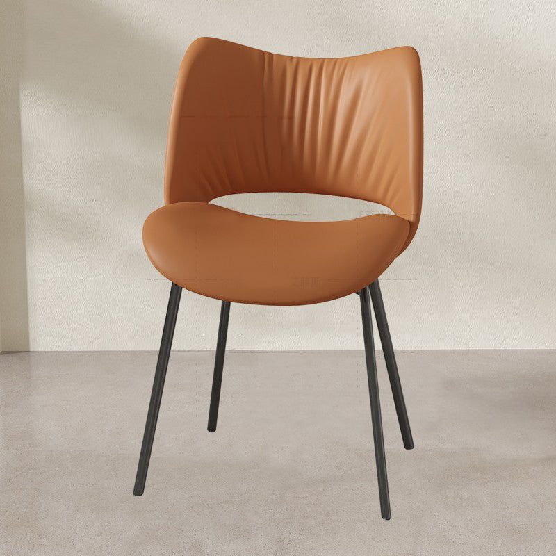 3色展開!おしゃれな合成皮革モダンチェアセット fjx-2687