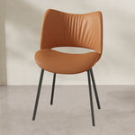 3色展開!おしゃれな合成皮革モダンチェアセット fjx-2687