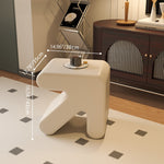 【ポップなデザイン!おしゃれな人工皮革スツール - リビングに彩りをプラス】 fel-1953