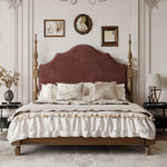 高品質ケヤキ?パイン多層板製ベッド - シンプルデザインで快適な眠りを実現 hsxz-2161