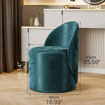 高級感あふれる実木シープボアスツール - エアレザー&綿麻クッション付きデザインチェア fel-1977