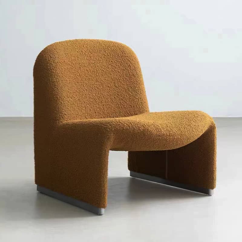 シープボア綿麻チェア|モダンデザインの心地よい座り心地 fdfh-2215