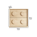 シンプル&ナチュラルなパイン材キャビネット – 上質な木目の美しさ hmq-1933