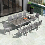 ガーデンテーブル 伸縮テーブル ガーデンセット おしゃれ アウトドア ガーデンファニチャー 伸長式 ガーデニング アウトドア zy-036