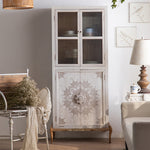 パイン×アイアン調キャビネット|おしゃれな北欧風デザイン収納 hdst-4242