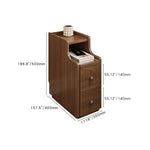 「パイン製ナイトテーブル - シンプルで機能的なベッドサイド家具」 hmq-1914