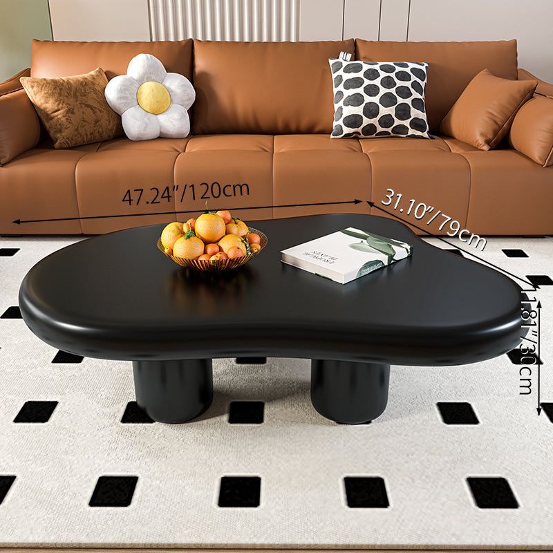 モダンでおしゃれなブラックセンターテーブル - リビングにぴったりなデザイン fel-1949