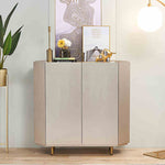 モダンなステンレス製キャビネット|スタイリッシュな収納解決策 hbs-4432