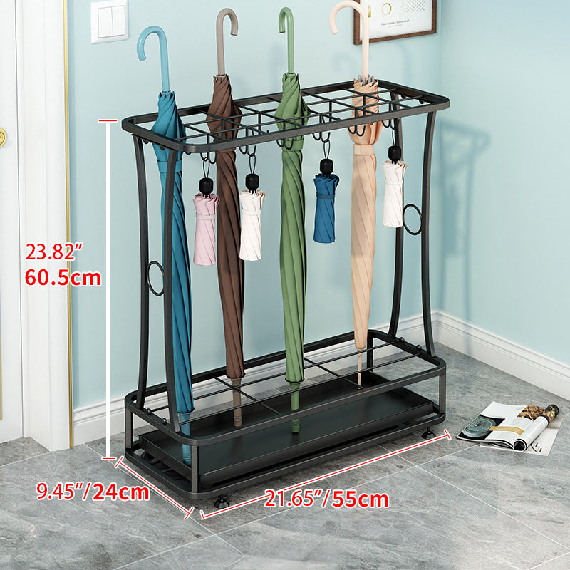 モダンなアイアン製傘立てラック|おしゃれで機能的な収納アイテム hsen-2028