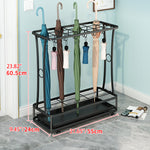 モダンなアイアン製傘立てラック|おしゃれで機能的な収納アイテム hsen-2028