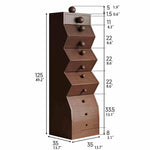 パイン材キャビネット|モダンデザインでおしゃれな収納ソリューション hlxl-4406