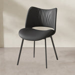 3色展開!おしゃれな合成皮革モダンチェアセット fjx-2687