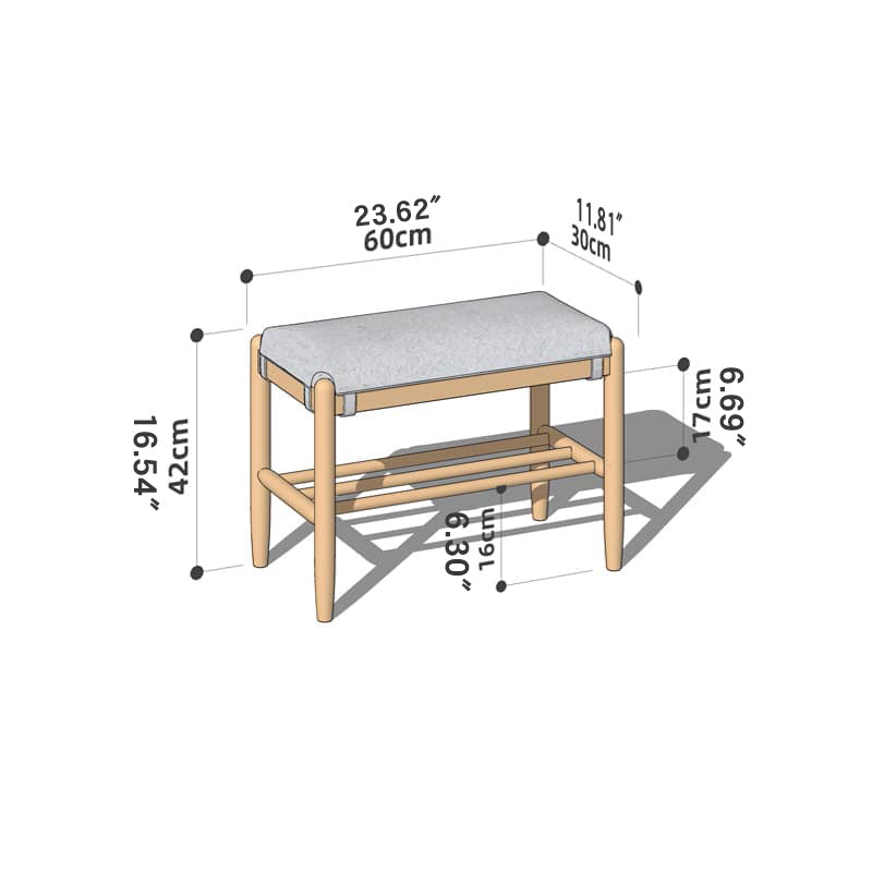 チェリー材?コットン?レッドオーク?ウォールナット製スツール - 高品質&スタイリッシュデザイン hykmq-744