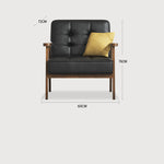 アッシュ材&合成皮革 高級ソファー - おしゃれで快適なリビングの主役 fcp-1304