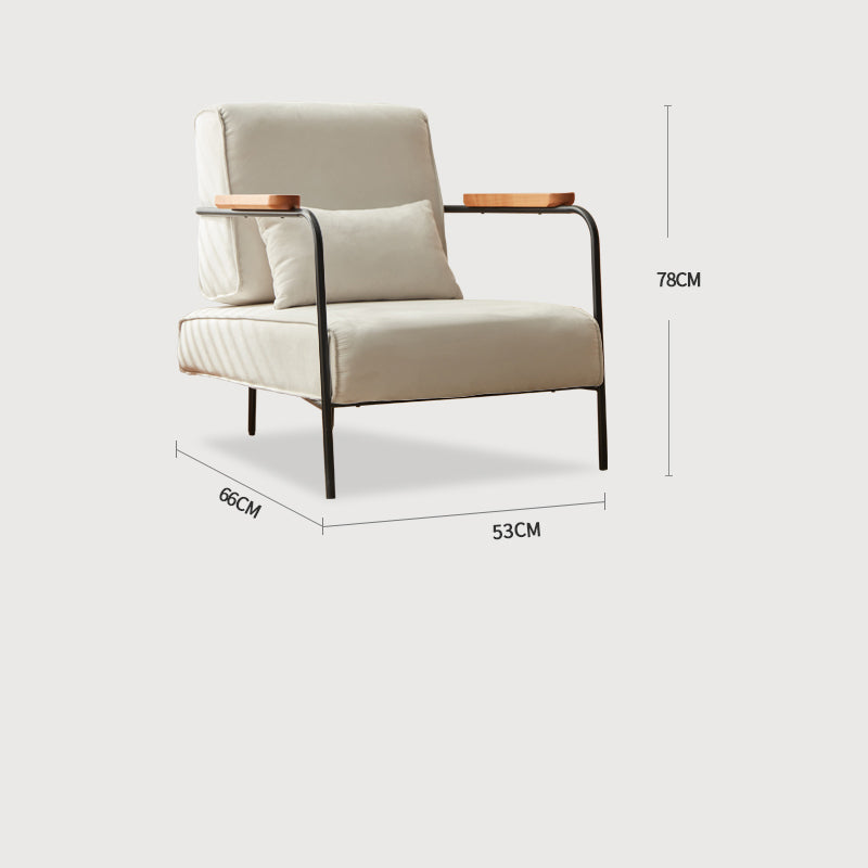 チェリー材使用チェア - シリコンフィル&エアレザーの快適デザイン fcp-1325