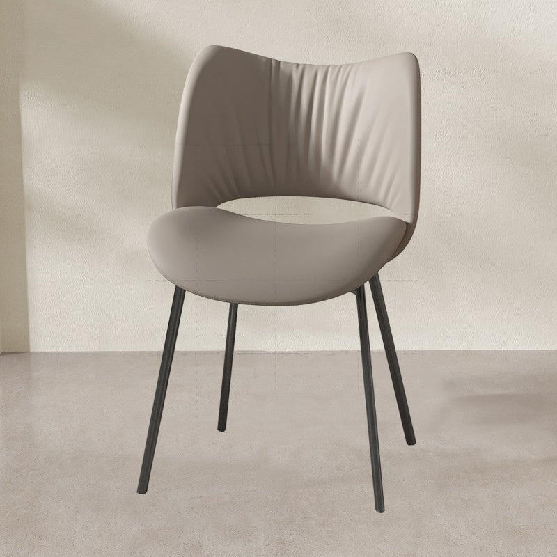 3色展開!おしゃれな合成皮革モダンチェアセット fjx-2687