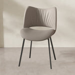 3色展開!おしゃれな合成皮革モダンチェアセット fjx-2687