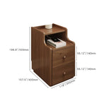 「パイン製ナイトテーブル - シンプルで機能的なベッドサイド家具」 hmq-1914